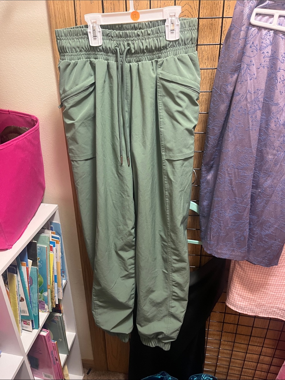 all in motion Olive Green Cargo Jogger Sweatpants